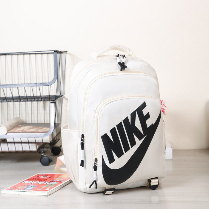 Canvas backpack school bag ,  no box, size 29x44x18cm, B25-1-3
