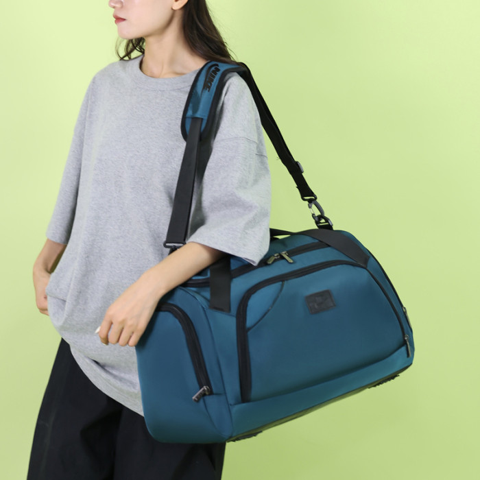 Canvas backpack school bag ,  no box, size 46x28x24cm, B25-4-8
