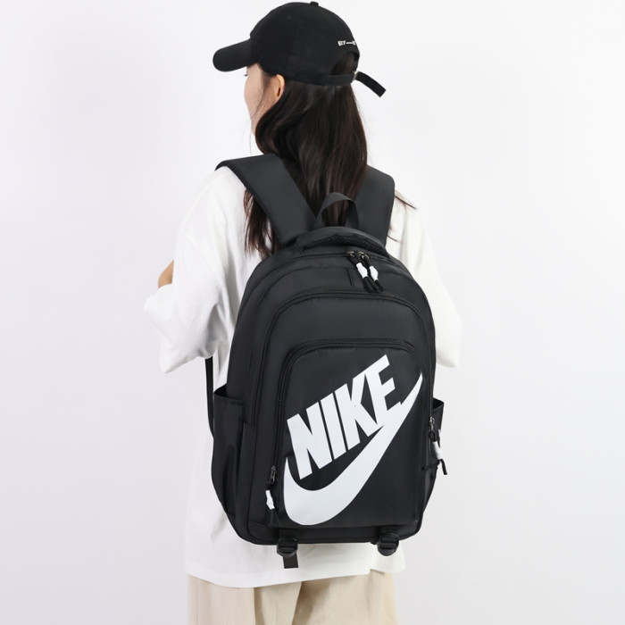 Canvas backpack school bag ,  no box, size 29x44x18cm, B25-1-3