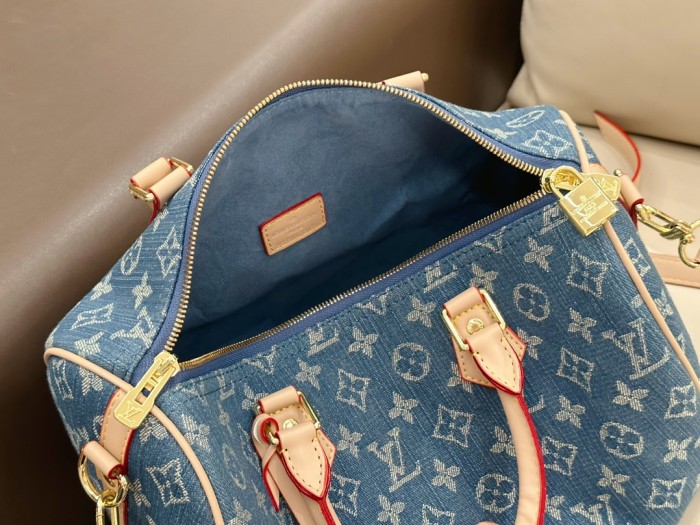 Canvas Split leather bag a set,3A ,no box,  B75-30