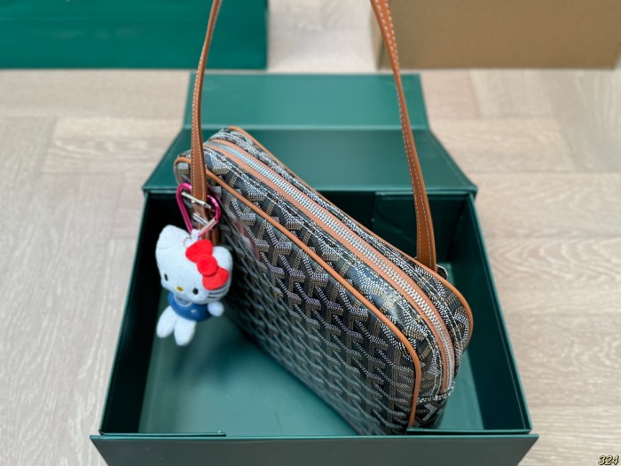 Split leather bag ,3A ,size 23x19cm,no box,  B75-15-29