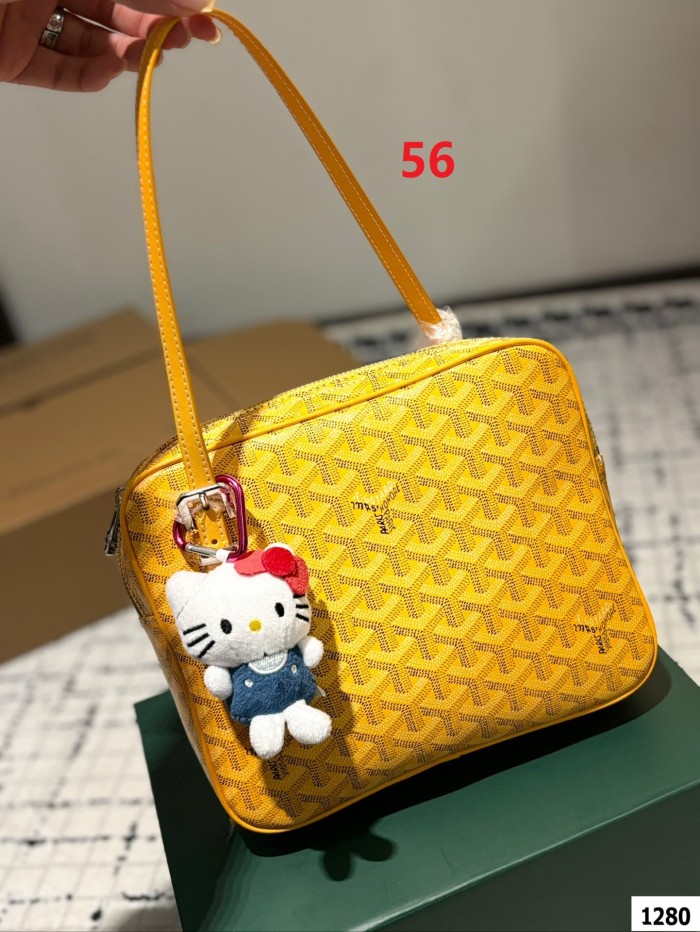 Split leather bag ,3A ,size 24x20cm,no box,  B75-45-56