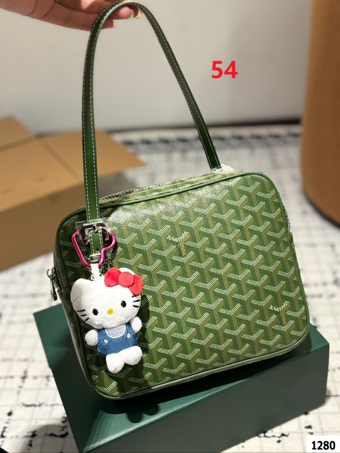 Split leather bag ,3A ,size 24x20cm,no box,  B75-45-56