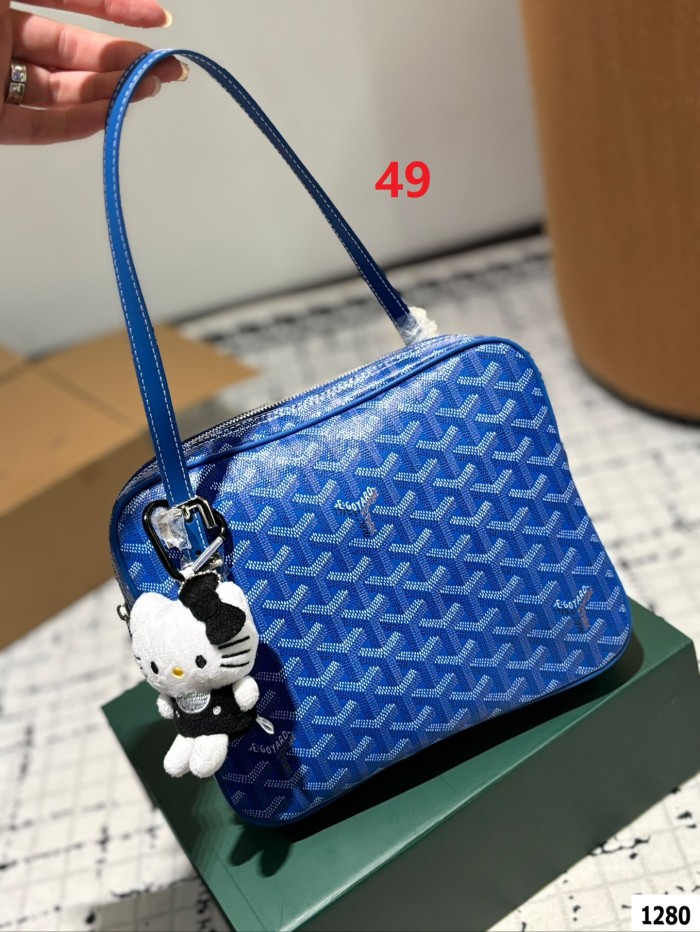 Split leather bag ,3A ,size 24x20cm,no box,  B75-45-56