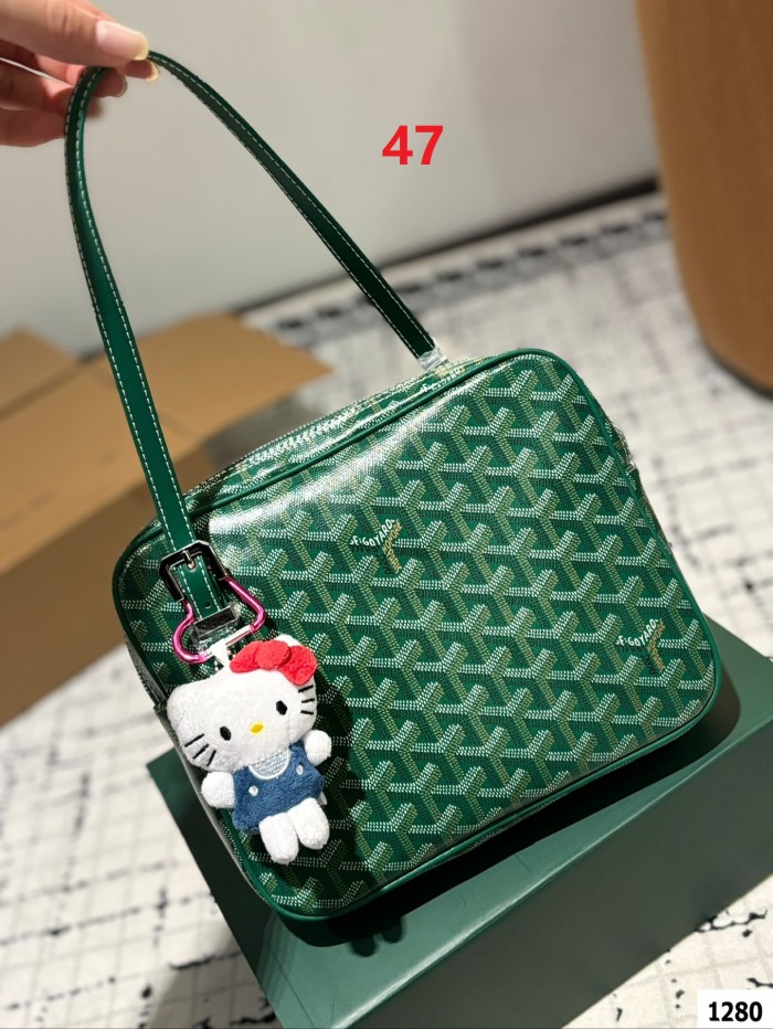 Split leather bag ,3A ,size 24x20cm,no box,  B75-45-56