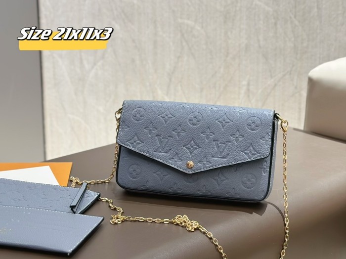 Split leather bag a set,3A ,no box,  B75-38