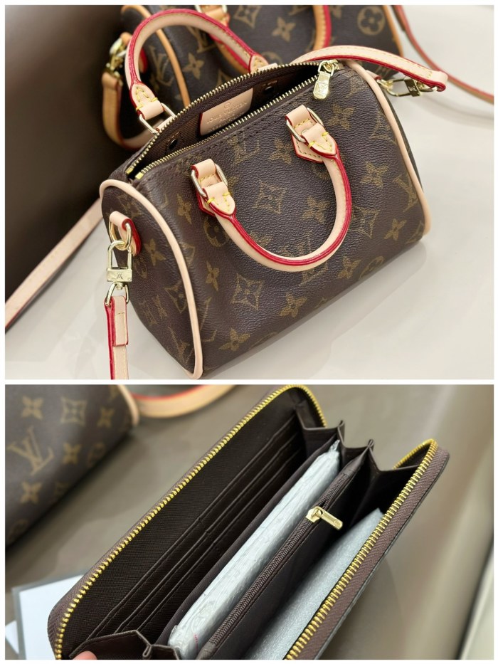 Split leather bag a set,3A ,no box,  B75-36