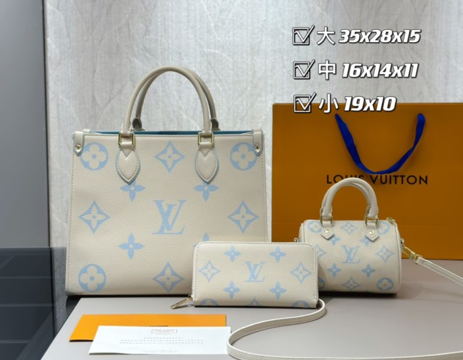 Split leather bag a set,3A ,no box, B75-94