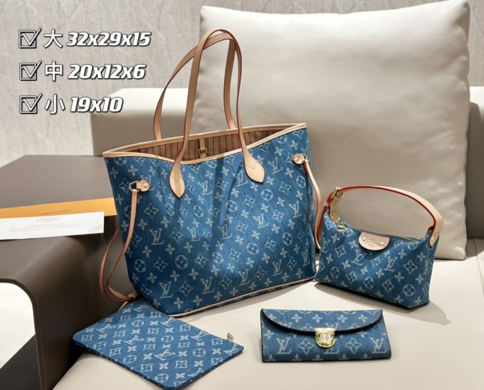 Split leather bag a set,3A ,no box,  B75-93