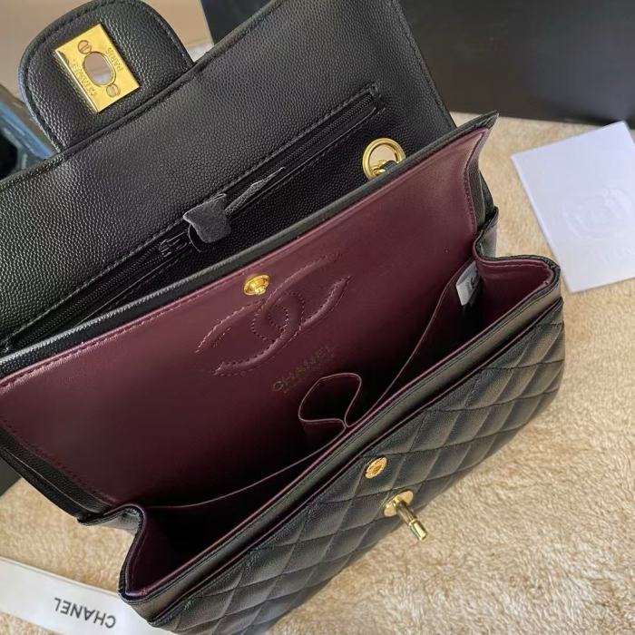 Split leather bag ,4A , 23cm,  B75-91
