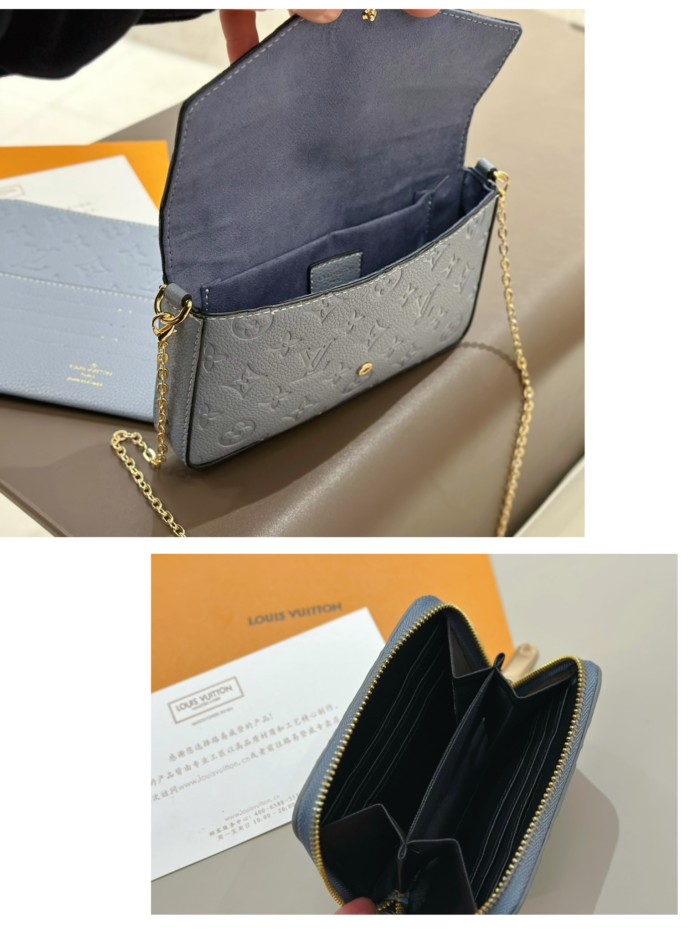 Split leather bag a set,3A ,no box,  B75-96