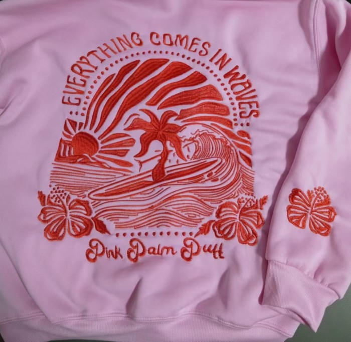 Women's Sports embroidery hoodie ，size XS-2XL,CL25-78-81