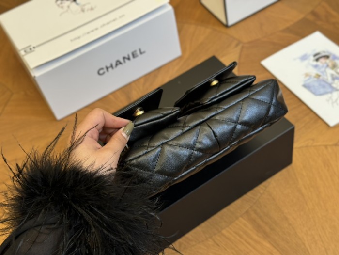 Split leather bag ,4A ,size 24x15cm,no box,  B88-54