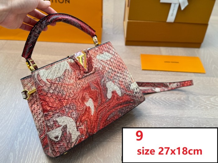 Leather bag ,4A ,size 20X13cm/27X18cm,no box,  B88-8-9