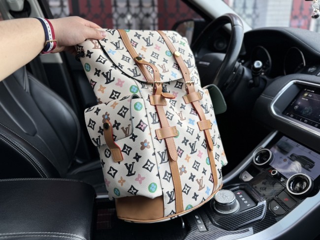 Split leather bag ,4A ,size 41x48x13cm,no box, B88-71