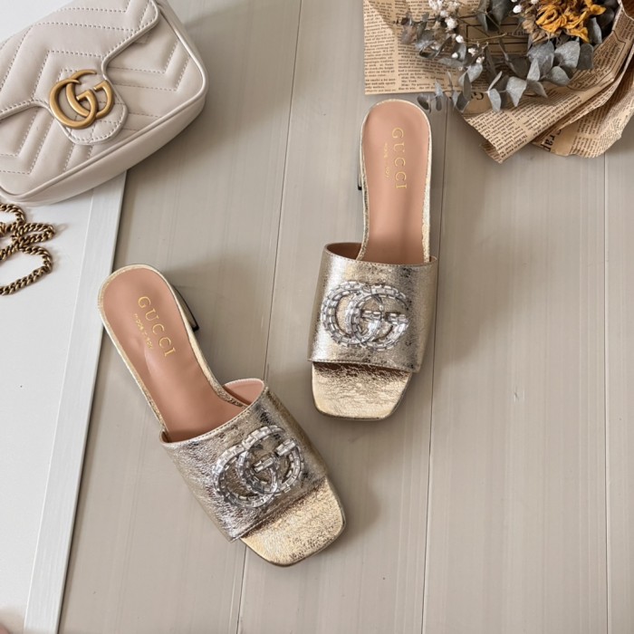 Women heel slipper shoes,  heel 3cm/7cm,size 34-42, SS50-97-107