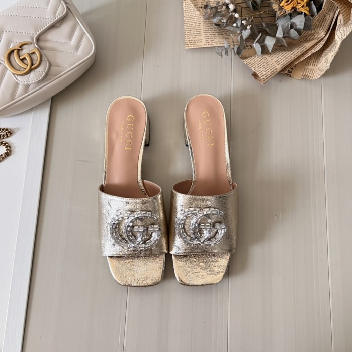 Women heel slipper shoes,  heel 3cm/7cm,size 34-42, SS50-97-107