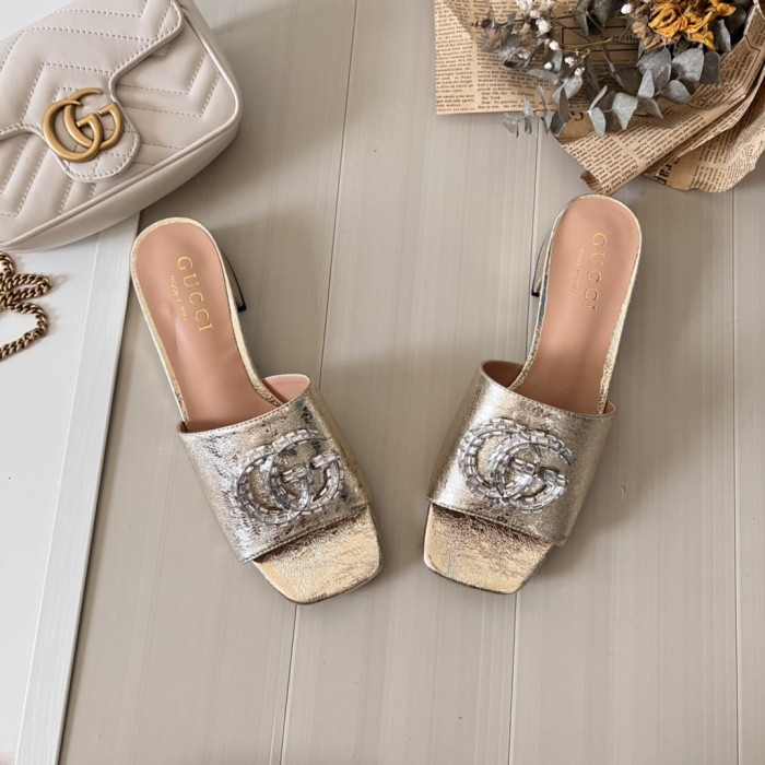 Women heel slipper shoes,  heel 3cm/7cm,size 34-42, SS50-97-107