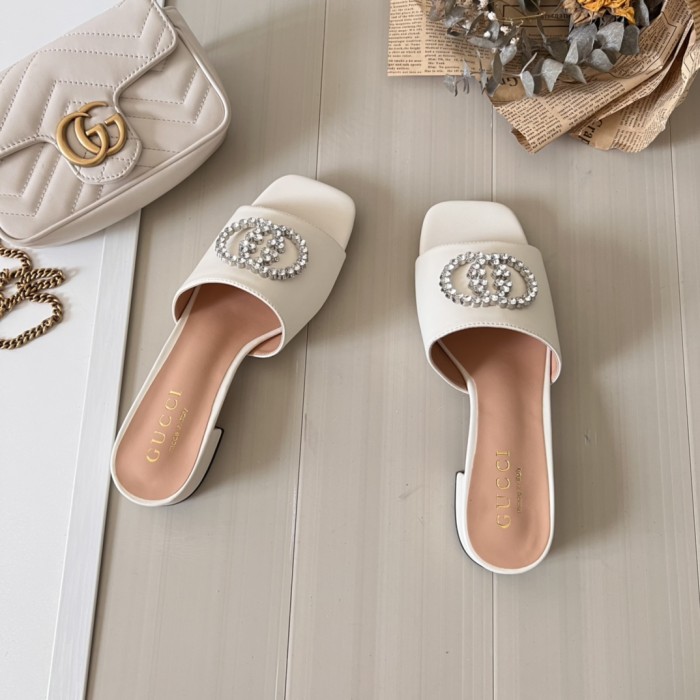 Women heel slipper shoes,  heel 3cm/7cm,size 34-42, SS50-97-107