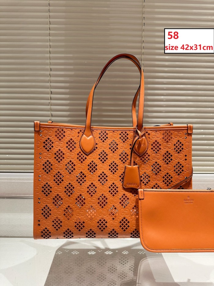 Split leather bag ,4A ,size 29x20cm/42x31cm,no box,  B88-55-60