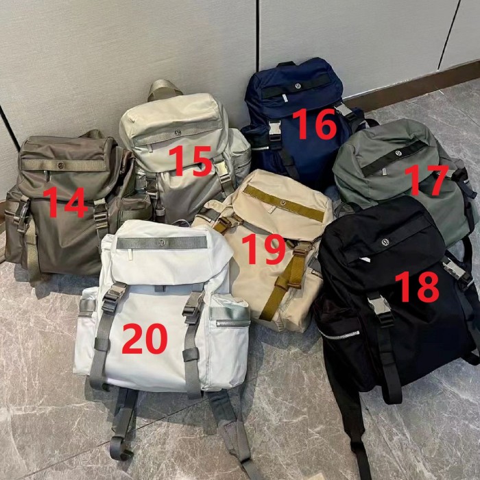 Nylon waterproof backpack bag  ,size 26x14x36cm,no box,  B50-14-20