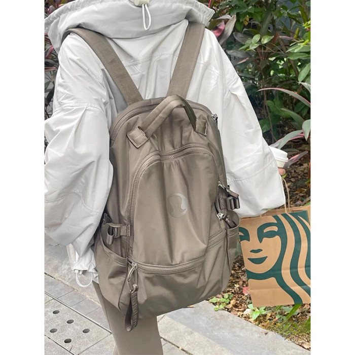 Nylon waterproof backpack bag  ,size 29x18x42cm,no box,  B50-8-13