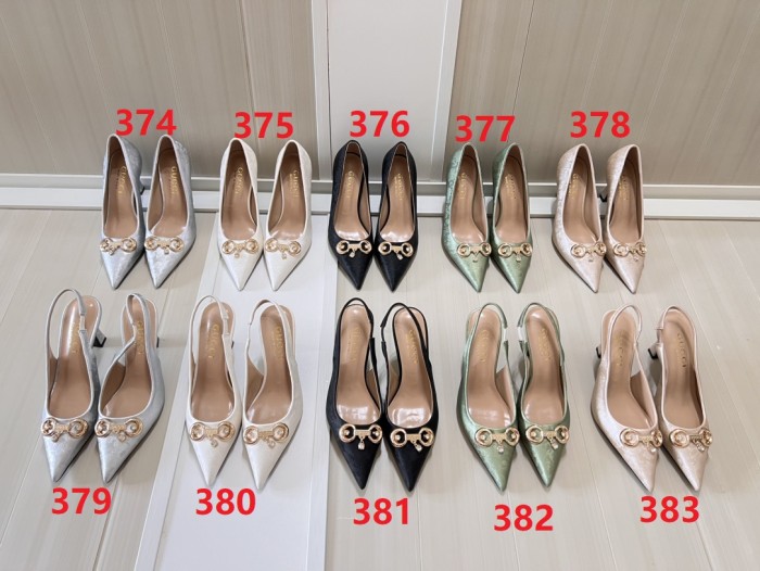 Women heel shoes,heel 9cm,  size 34-42, SS60-374-383