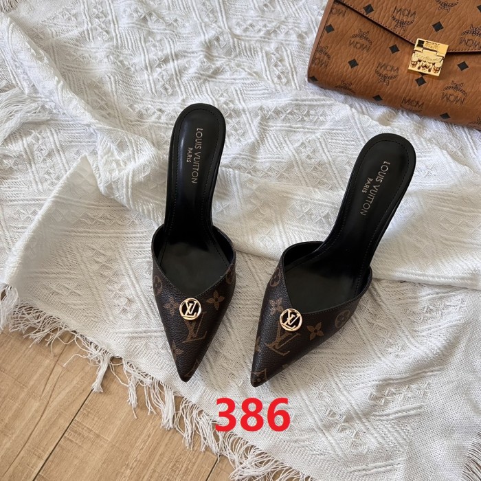 Women heel shoes,heel 6cm/8cm,  size 34-42, SS60-384-387