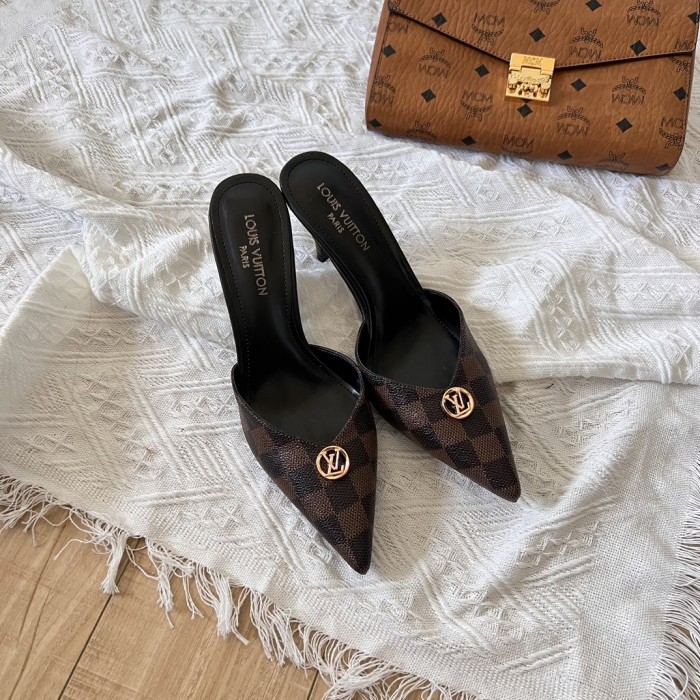 Women heel shoes,heel 6cm/8cm,  size 34-42, SS60-384-387
