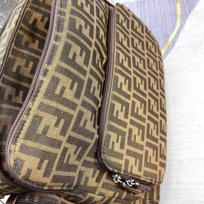 Canvas and split leather baby diaper bag + nursing bottle bag+ cushion, AAA, no box,diaper bag size  40x26x14cm,B98-64