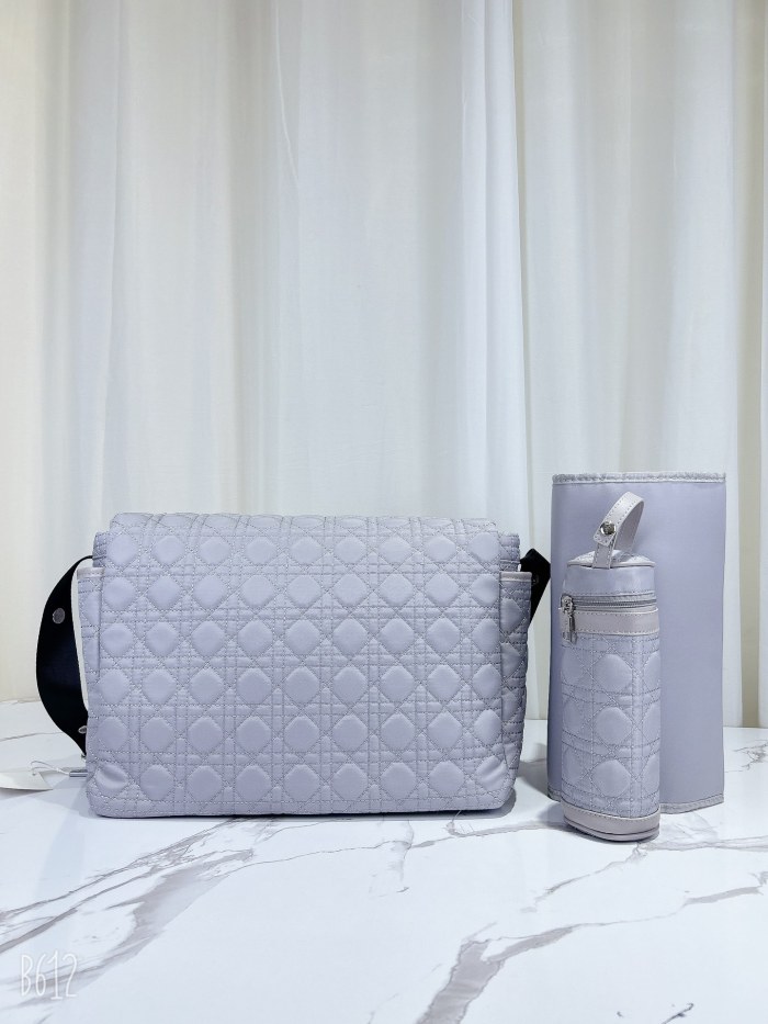 Canvas and split leather baby diaper bag + nursing bottle bag+ cushion, AAA, no box,diaper bag size  40x26x14cm,B98-62