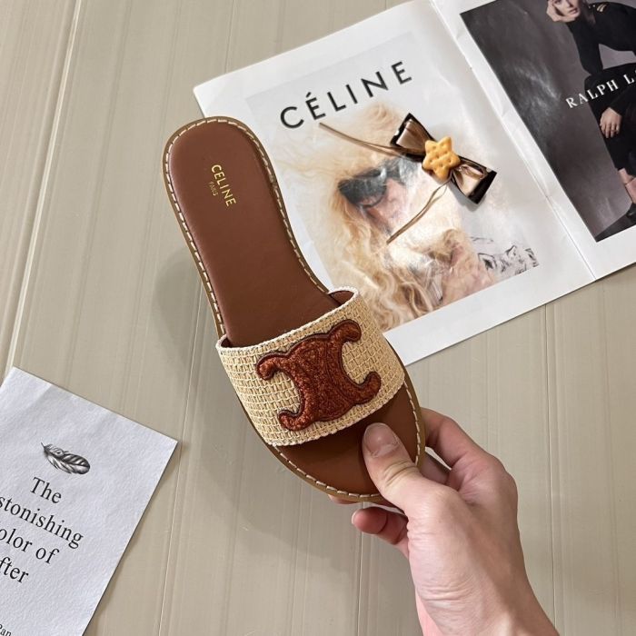 Women flat slipper shoes,  size 35-42, SS50-170-171