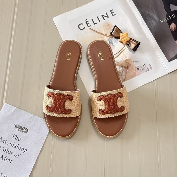 Women flat slipper shoes,  size 35-42, SS50-170-171