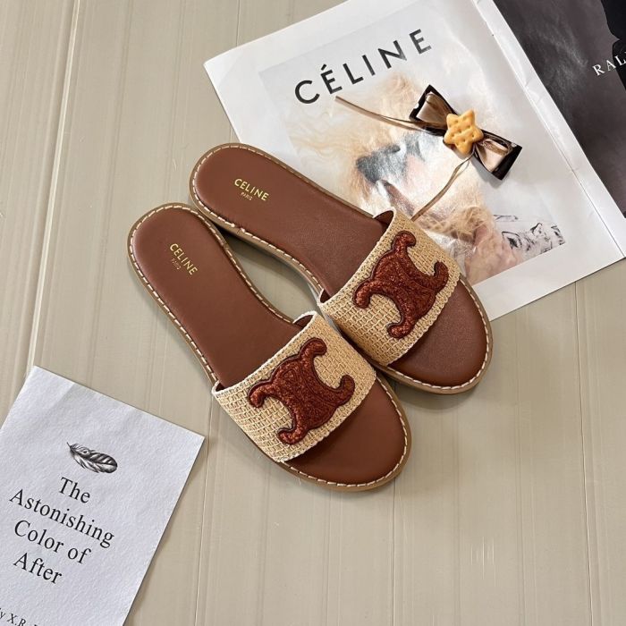 Women flat slipper shoes,  size 35-42, SS50-170-171