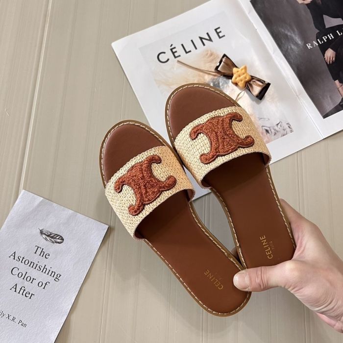 Women flat slipper shoes,  size 35-42, SS50-170-171