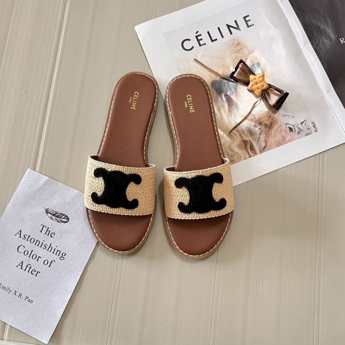 Women flat slipper shoes,  size 35-42, SS50-170-171
