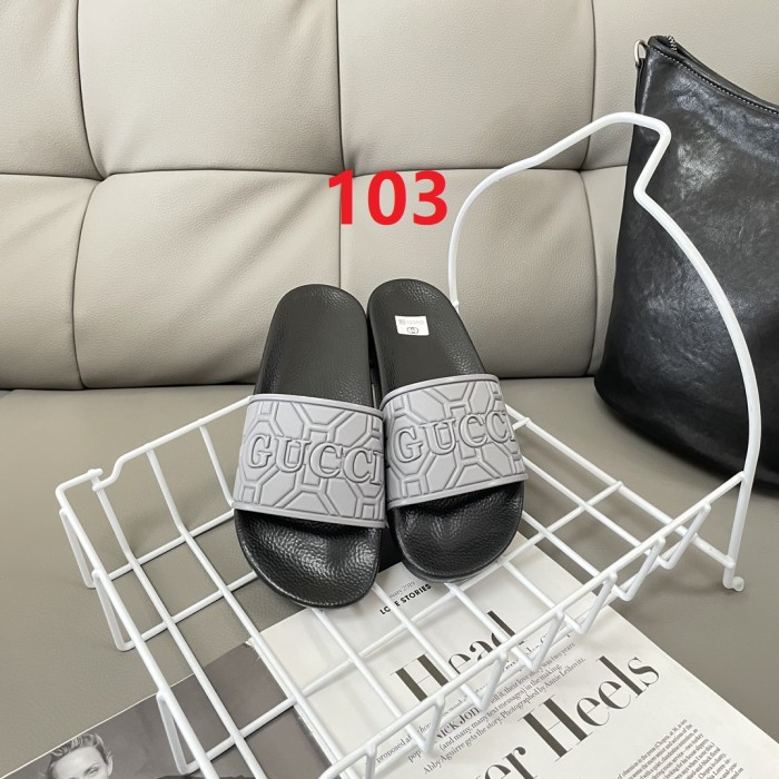 Women men flat slipper shoes, size 35-46, SS35-97-105
