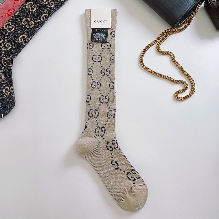 Cotton thigh-high stockings women's socks, 2 pairs.Free size,CL10-16-23