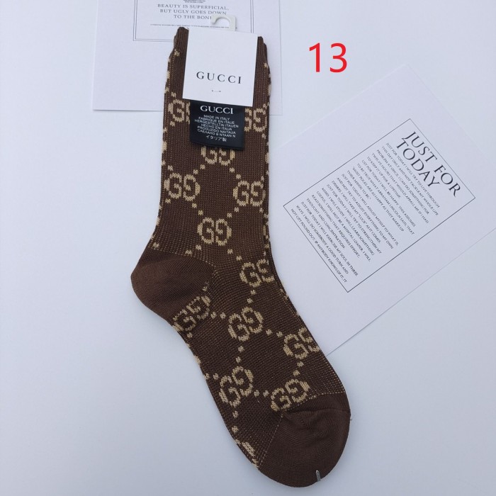 Cotton midtube women's socks, 2 pairs.Free size,CL10-11-15