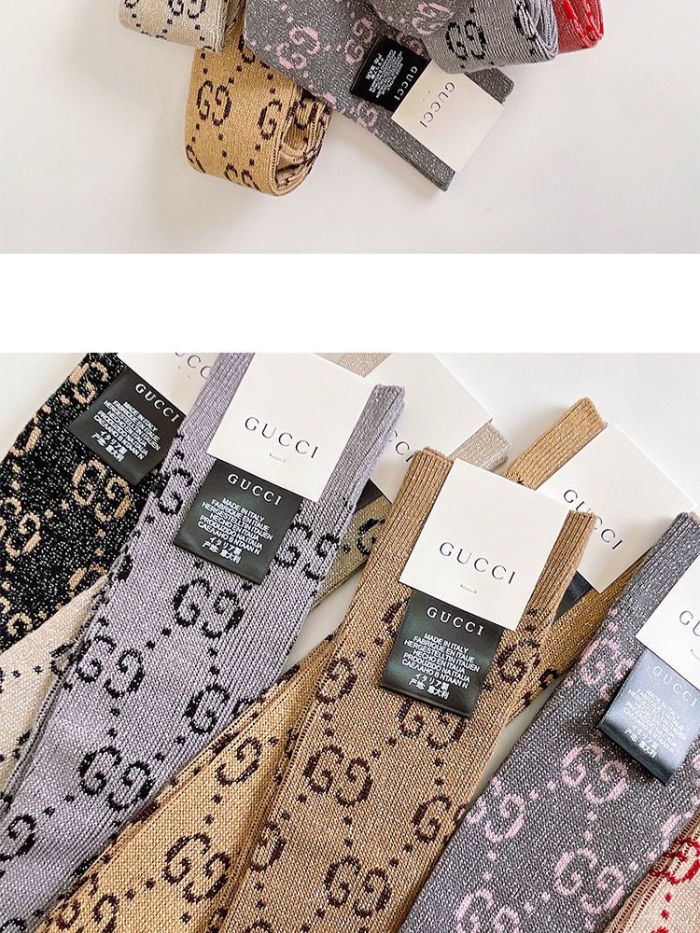 Cotton thigh-high stockings women's socks, 2 pairs.Free size,CL10-16-23