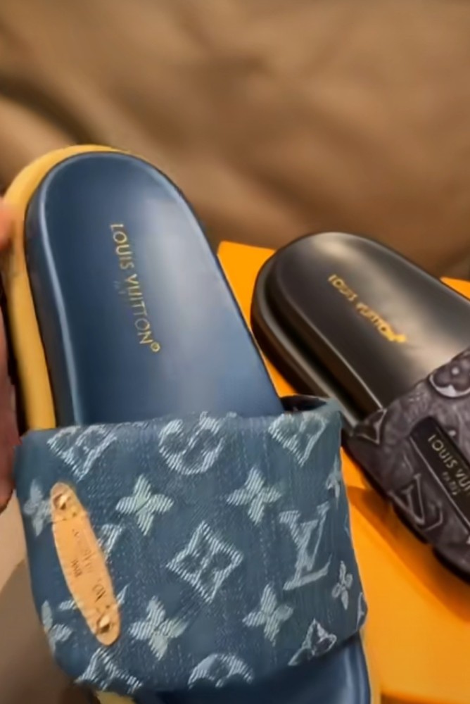 Women and men flat slippers shoes,with logo with box,size 35-45, SS60-192-198