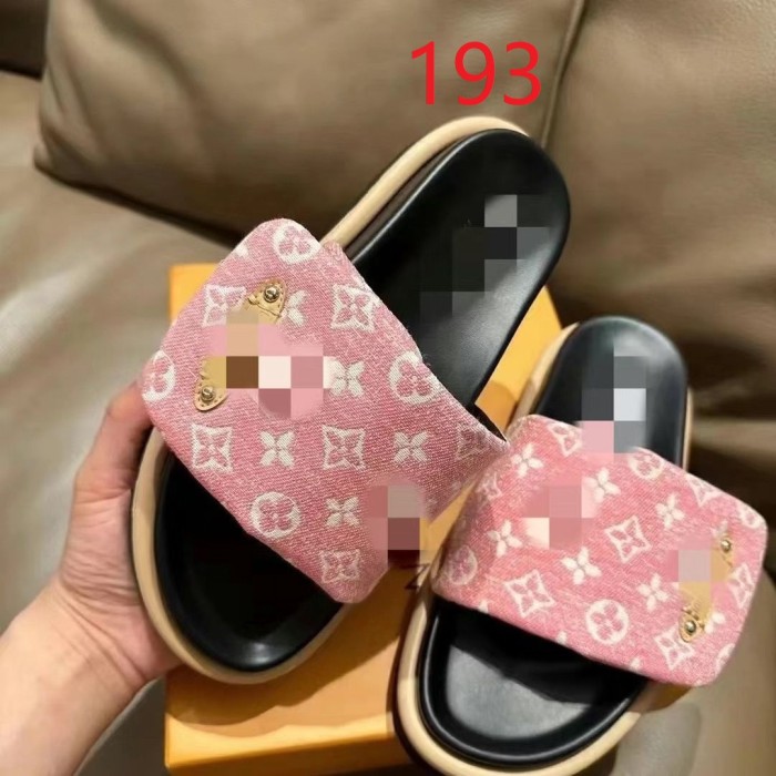 Women and men flat slippers shoes,with logo with box,size 35-45, SS60-192-198