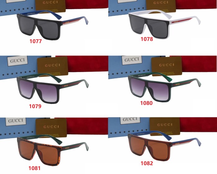 Blue light blocking sunglasses with the box and case ,G25-1077-1082