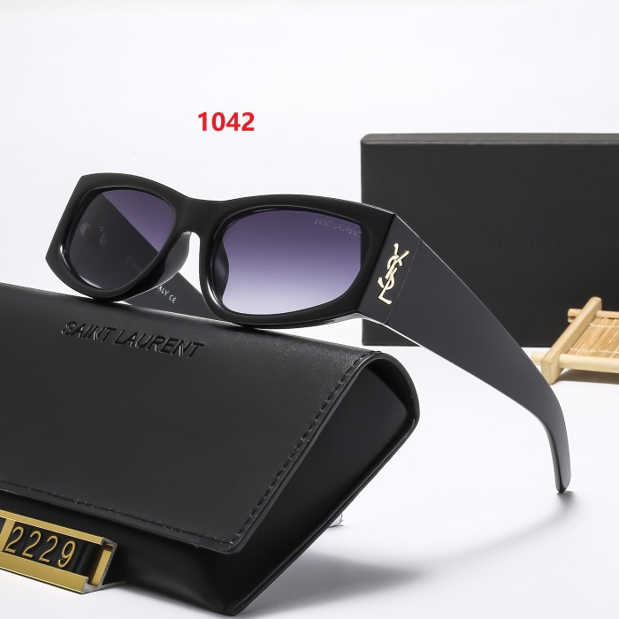 Blue light blocking sunglasses with the box and case ,G25-1039-1044