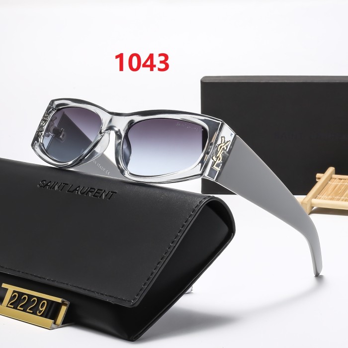Blue light blocking sunglasses with the box and case ,G25-1039-1044