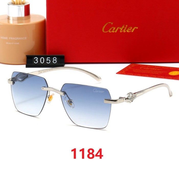 Blue light blocking sunglasses with the box and case ,G25-1181-1187