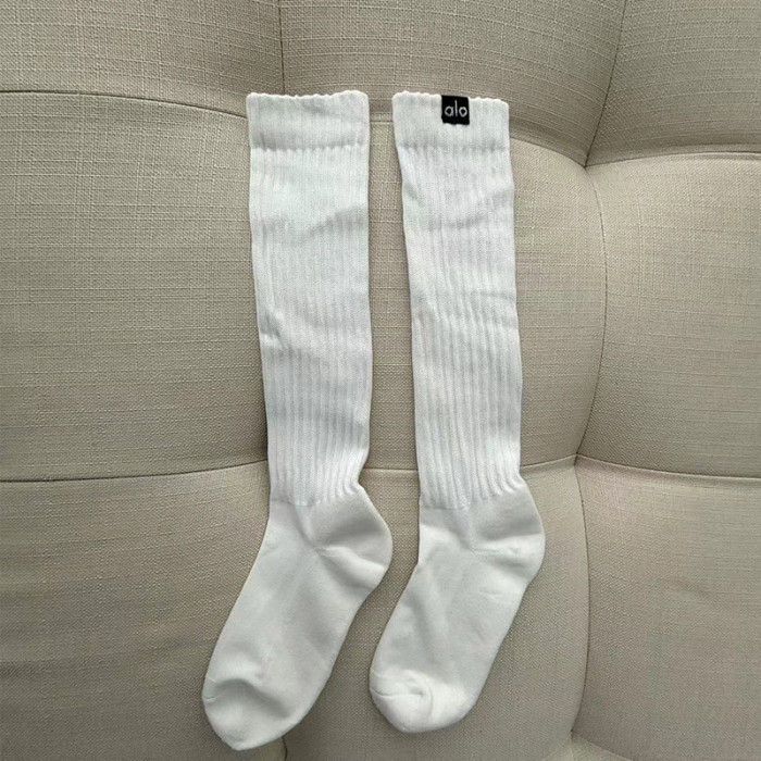 Cotton sport socks: black + white, 2 pairs.free size,CL10-33