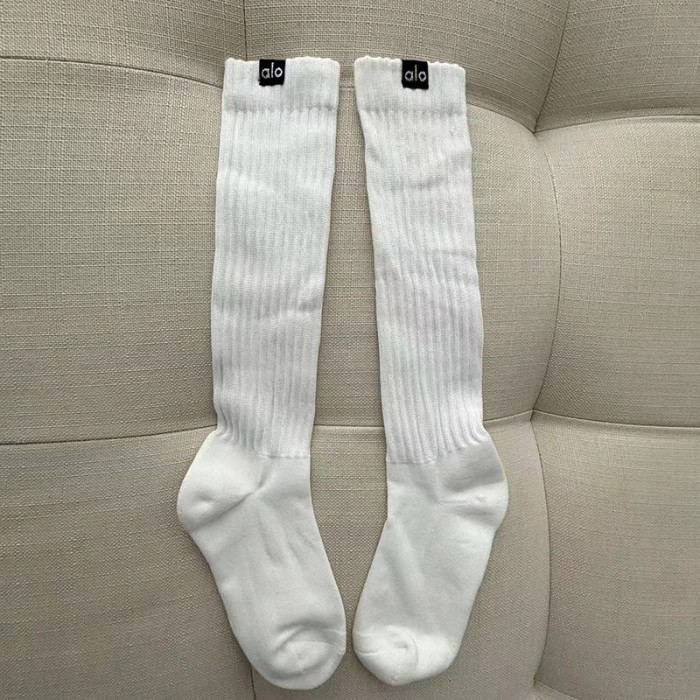 Cotton sport socks: black + white, 2 pairs.free size,CL10-33