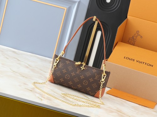 Leather bag ,5A ,size 25x13x5cm,no box,  B88-125