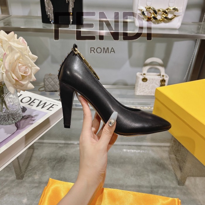 Women leather heel shoes,size 35-41, heel 8.5cm/10cm,SS110-82